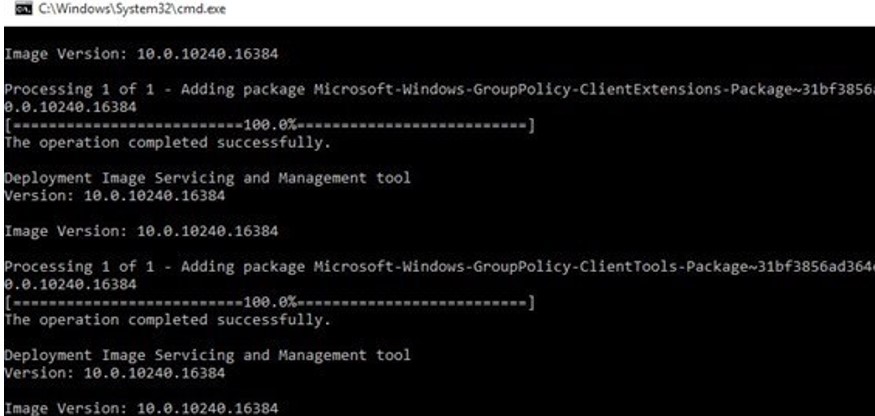 Microsoft windows grouppolicy clientextensions package date